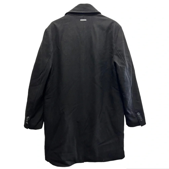 Andrew Marc Sheffield Single Breasted Wool-Blend Overcoat Large - Picture 7 of 12